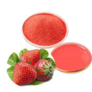 Strawberry fruit powder